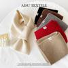 Winter Versatile Fashionable Scarf for Women's Autumn and Winter New Cross Small Scarf Solid Color Warm Scarf