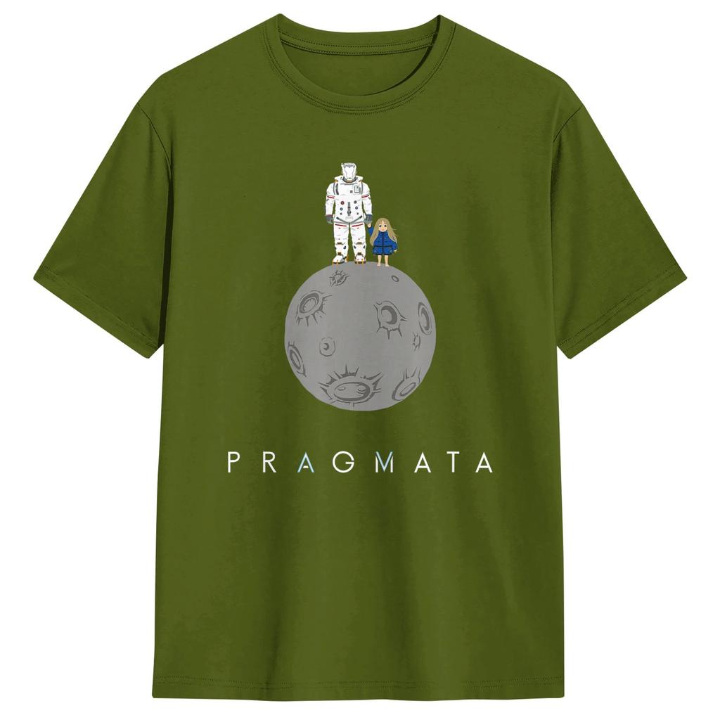 Pragmata Diana Аниме Футболка Унисекс Винтажные Футболки Пляжная Круглый Вырез Харадзюку Футболка Оптом Одежда Большого Размера