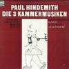 LP Record ENSEMBLE 13 BADENBADEN  Paul Hindemith Die 3 Kammermusiken ULS3287H DEUTSCHE HARMO 1982 Japan Obi Classical Used