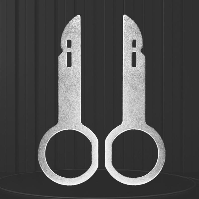 Профессиональный инструмент для снятия автомобильного радио, ключ для снятия DIN, штифт для CD-медиаплеера, универсальный штифт, инструмент для стерео-крючков, прочный