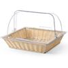 Корзина для хлеба из полиротанга с крышкой ROLLTOP GN23 высота 245 мм Hendi 426968