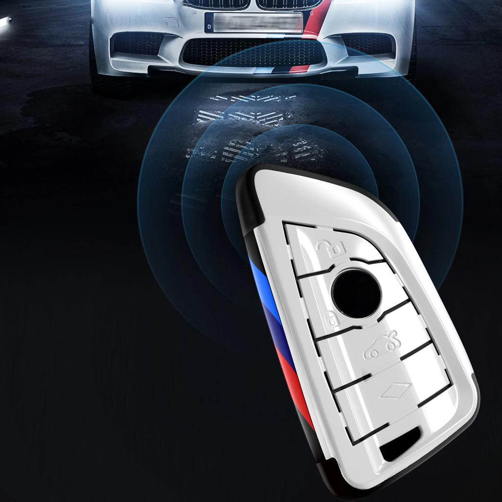 Carbon Fiber Key Case Cover for BMW X1 X3 X5 X6 F15 F16 G30 7 Series 525 F30 118i 218i G11 F48 F39 520 BM5