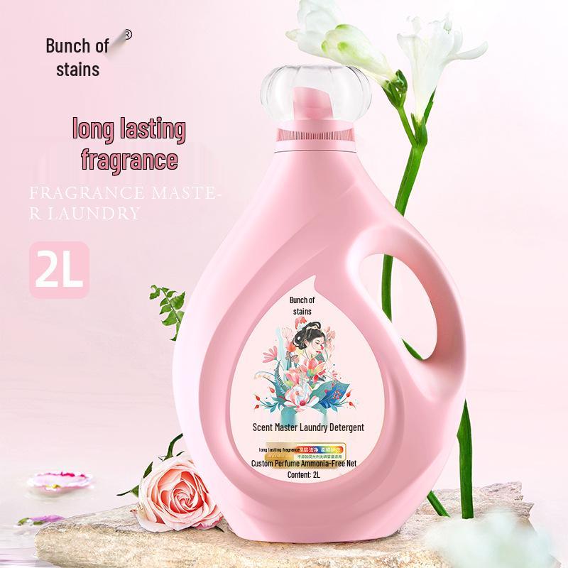 2 л Антибактериальное средство для стирки Fragrance Master - Стойкий аромат, для домашнего использования, Бутылка 4 Цзиня