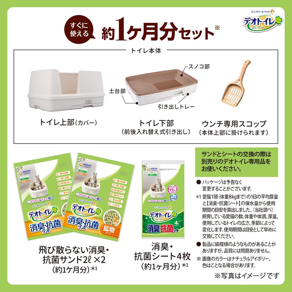 Удобный широкий комплект для унитаза Deo