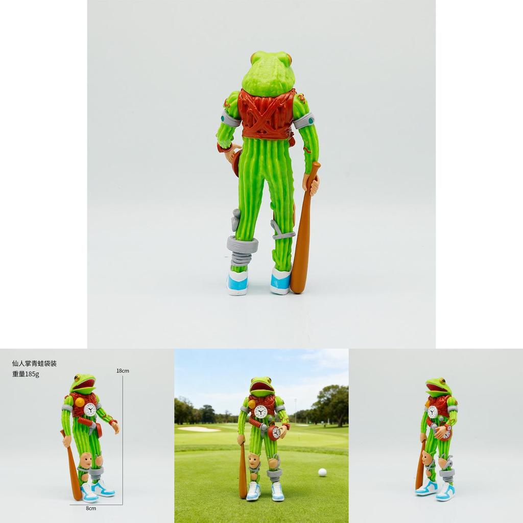 Итальянский Бред Аль Кактус Часы Фьюжн Монстр ПВХ Игрушка с Дизайном Кроссовки для Декора Детской Игровой Комнаты