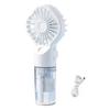 Mini Fan Nano High-Speed 4-Gear Adjustable Water Sprayer 7-Blade Portable Handheld Fan Home