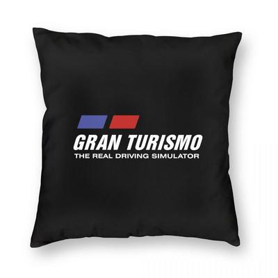 Gran Turismo Квадратная наволочка Чехол для подушки Подушка Декоративная подушка для дома Спальни Автомобиля