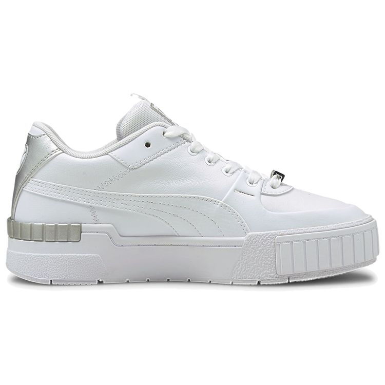 Puma Кроссовки Cali Sport Metallic Белые Унисекс 375050-01