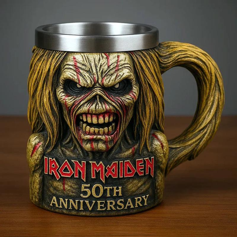 Новая кружка 3D к 50-летию группы Iron Maiden