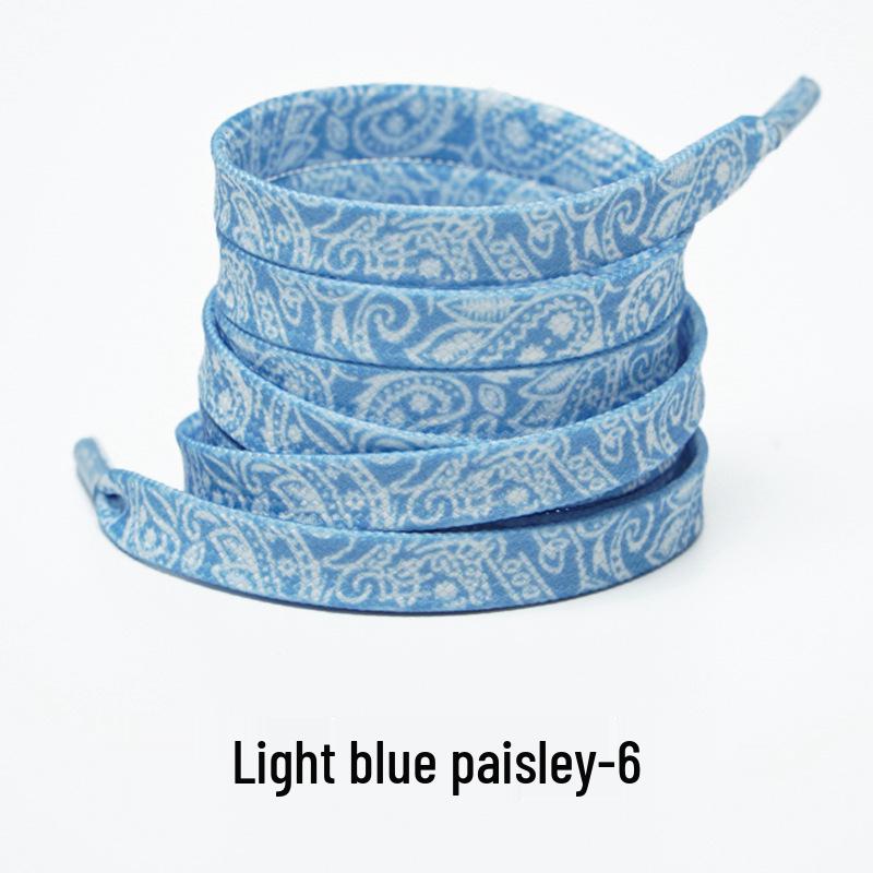 Cashew Flower Shoelaces for Air Force 1, Canvas Shoes, and Dunk Sneakers – Unisex