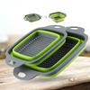 Draining Basket Collapsible Colander Silicone Kitchen Storage Fruit and Vegetable Folding Filter