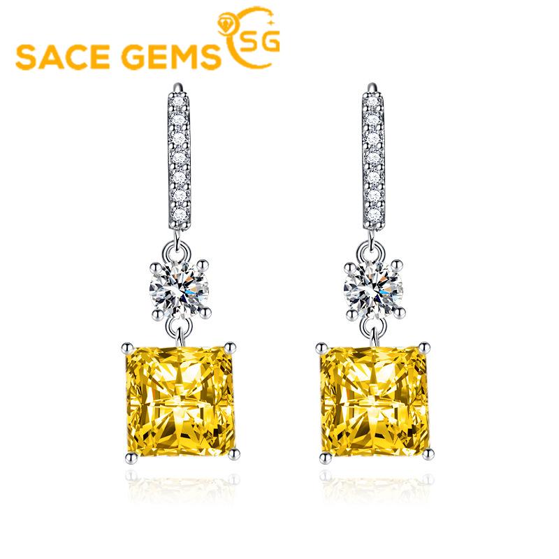 Sace Gems Earrings Drop Earrings for Women Wedding Party Gifts