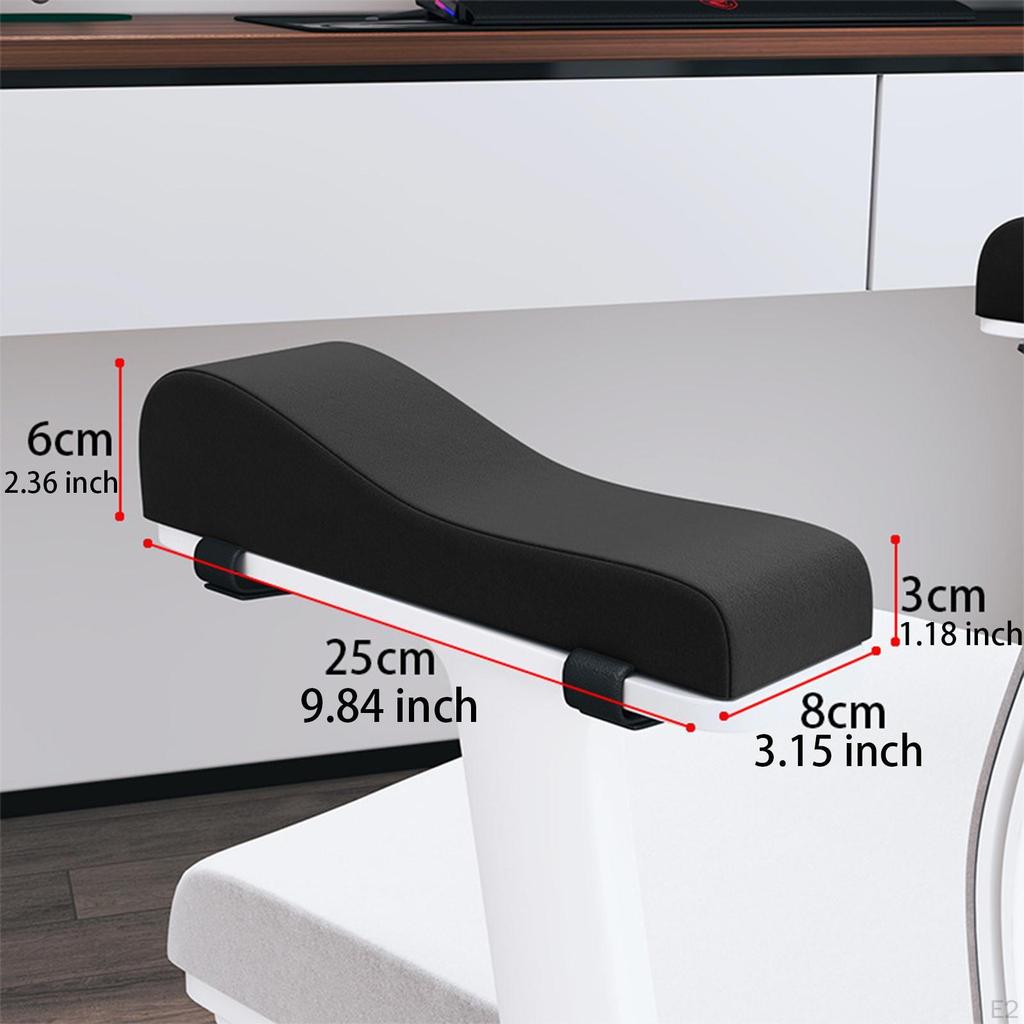 Armrest Cushion for Office Chair, Non-Slip Elbow Support Cover Gaming and Desk Chairs