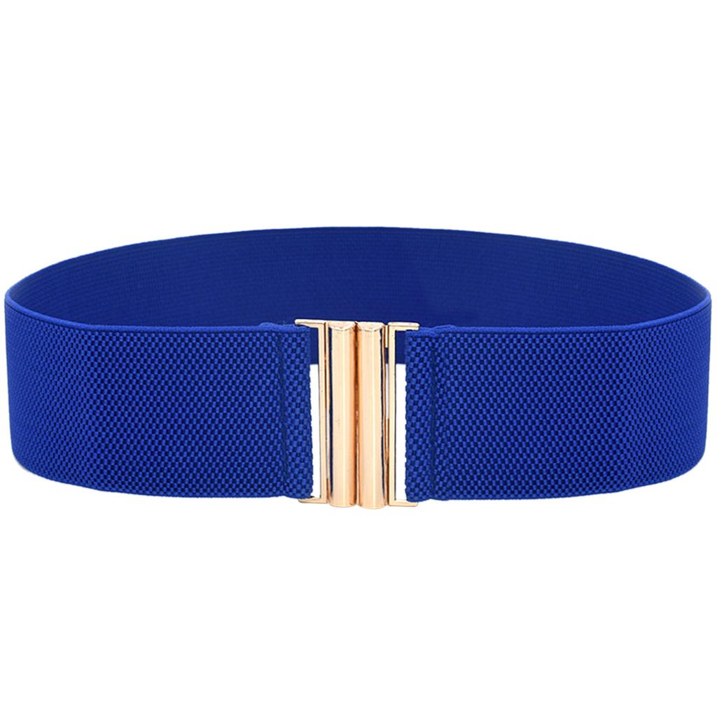 Stretchy Traditional Waist Chain Solid Color Belt for Women Prom Banquet Club Party Hot Girl Oversize Elegant Woven Belt