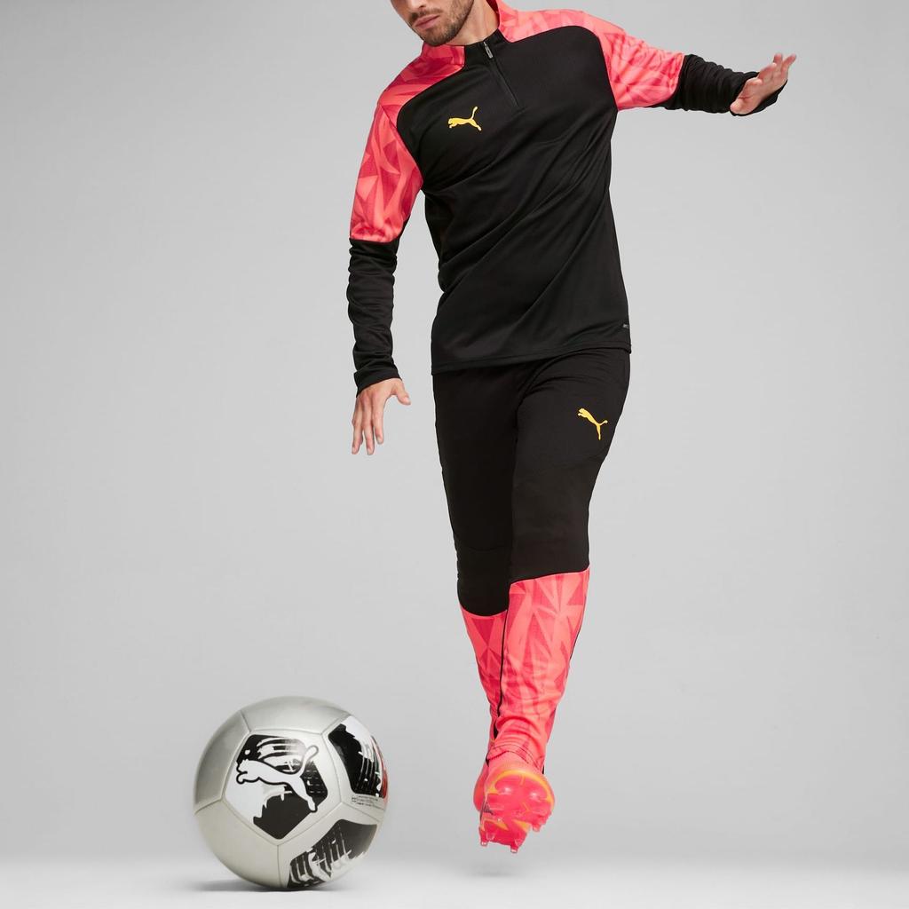 Puma Индивидуальные финальные серии цветные блоки узор облегающие брюки средней посадки в стиле ретро длинные трикотажные спортивные брюки мужские низы черные 659269-57