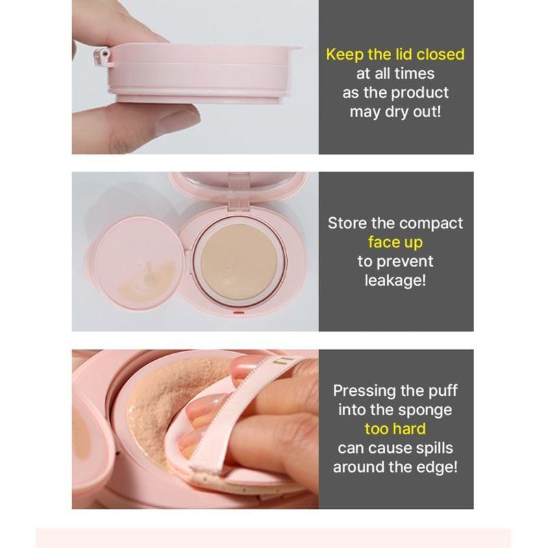 Milk Touch - All-day Skin Fit Milky Glow Cushion - 20 Цветов