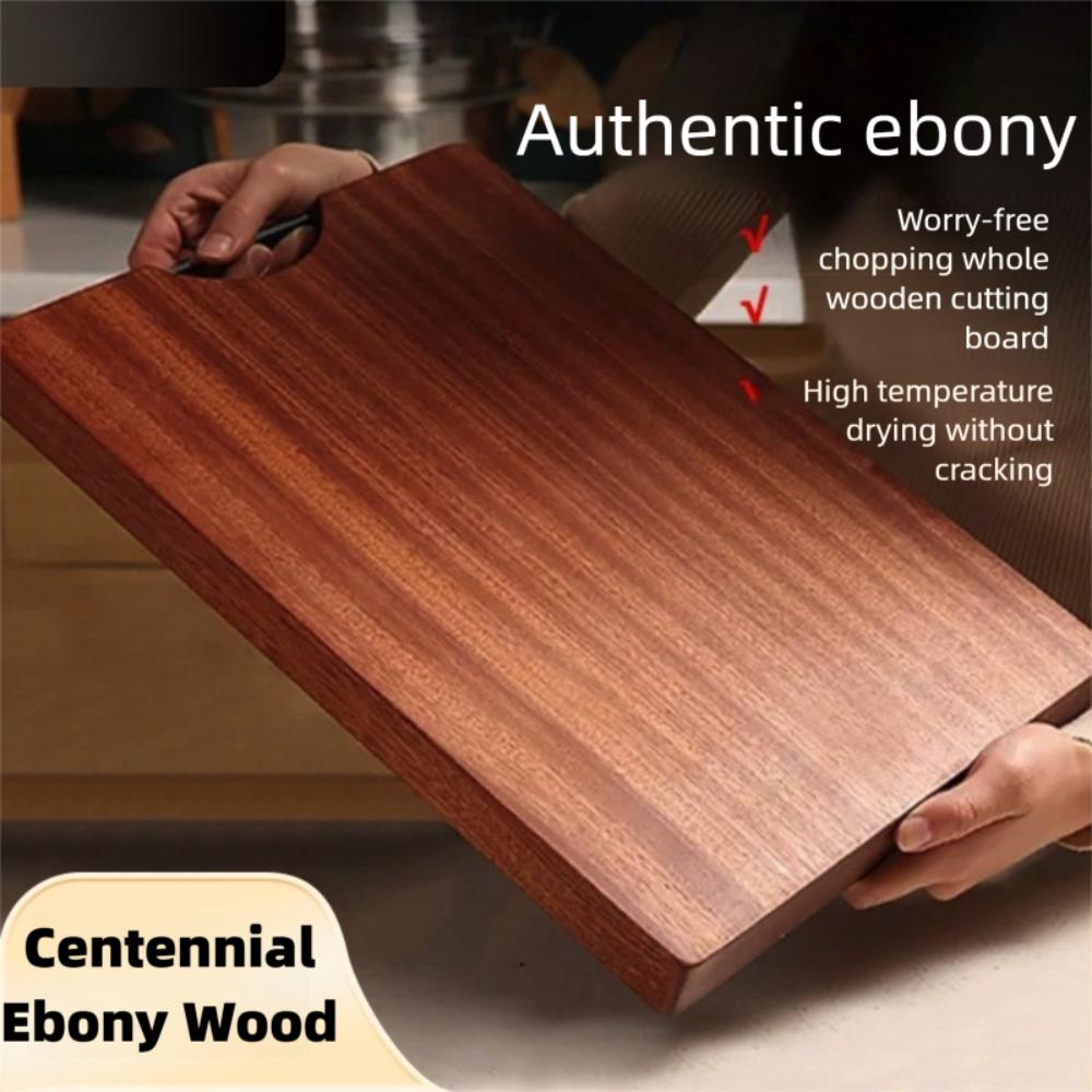 Разделочные доски из антибактериального черного дерева, устойчивые к плесени, разделочная доска для овощей, мяса, фруктов