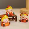 Creative Fengshui Sculpture Chinese Style Lucky Ornaments  Cake Decoration