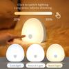 RGB Sleep White Noise Machine 2ith Soothing Sound Touchable Rechargeable LED Night Light Relaxing Audio & Sleep Lamp For Baby