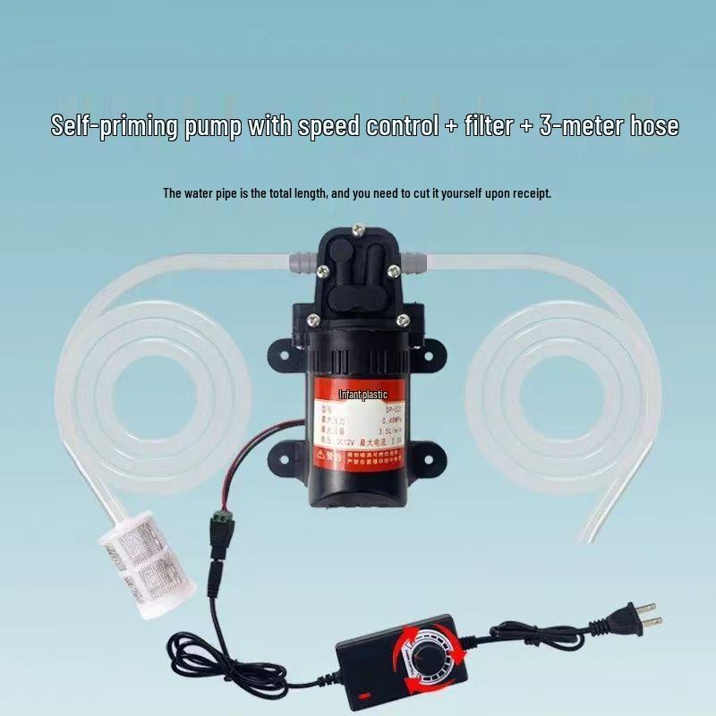 Бытовой самовсасывающий мини-электронасос для забора воды для очистителей