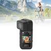 2.7K Экшн-камера с кнопкой на большом пальце, носимая портативная видеокамера с магнитным ремешком, поворот на 180 градусов, запись от первого лица для работы, путешествий, прогулок с питомцами