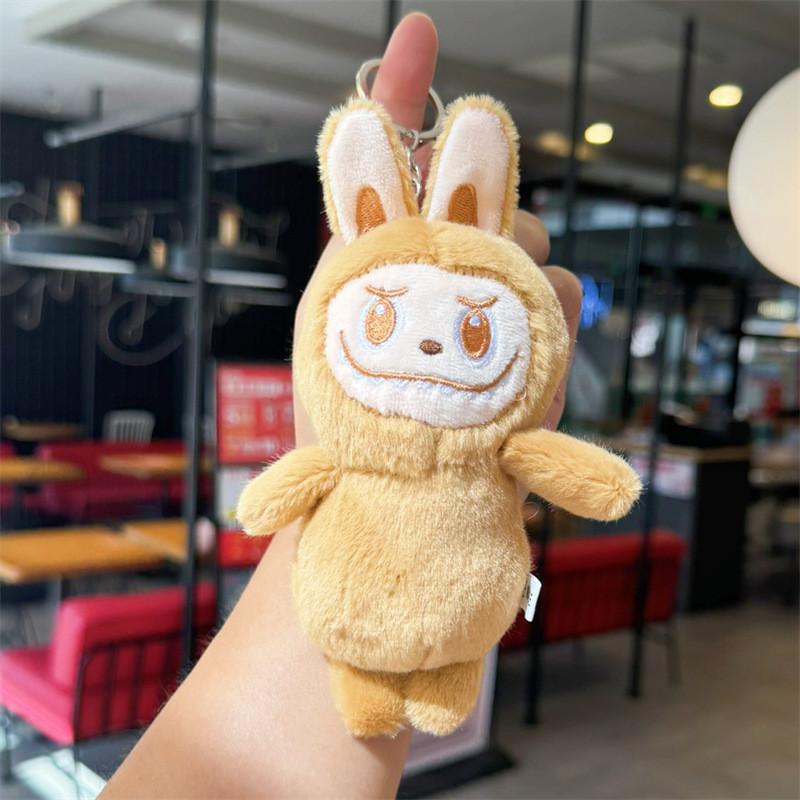 Cartoon Plush Style Toy Keyring Gold Keychain Key Holders Collectors