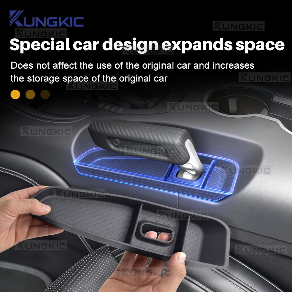Handbrake Pad For Ford Mustang S650 GT Dark Horse EcoBoost 2024 2025 2026 2027 LHD RHD Car Silicone Non-Slip Dust-Proof Mat