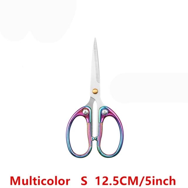 1Pc Professional Sewing Scissors Cuts Straight and Fabric Clothing Tailor's Scissors Household Stationery Office Scissors Tools