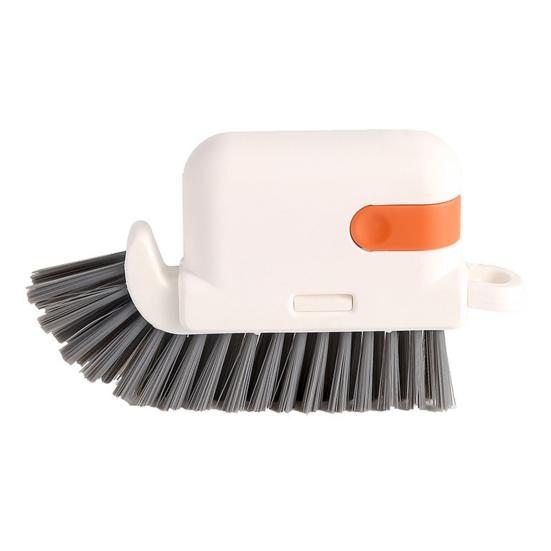 Очиститель оконных направляющих Эргономичная ручка Встроенный скребок Пинцет Щетка для чистки направляющих раздвижной двери Щетка для дверных пазов в зеркальной раме Ручной инструмент для щелей