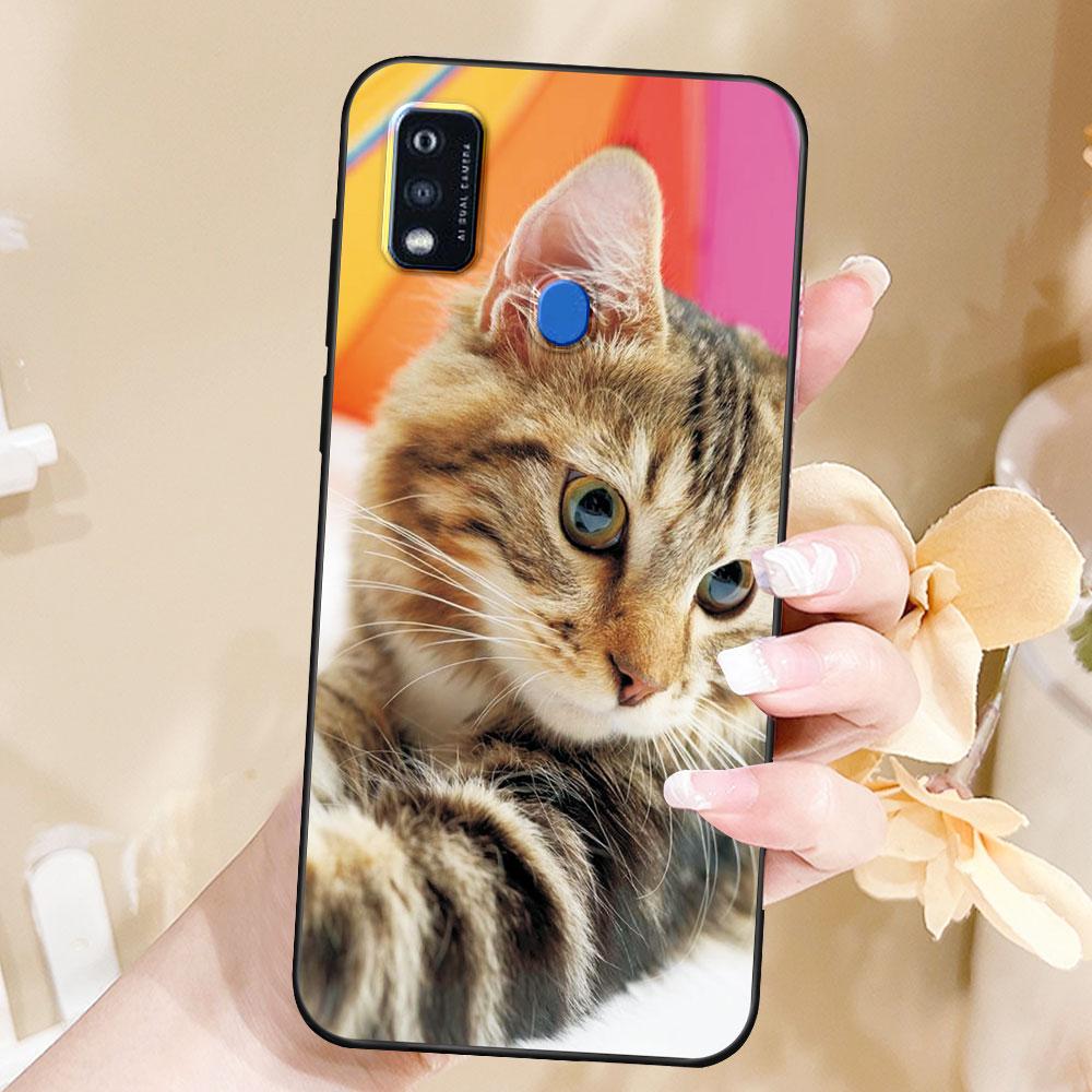 Чехол для ZTE Blade A51 Lite Чехол ZTE A51 Бампер из мягкого силикона ТПУ Модный Чехол для телефона Для ZTE A51 a51 Чехол A 51 Защитная крышка Capa