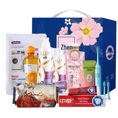 Подарочный набор для сияния Zhonghua Cleanse and Care из 8 предметов