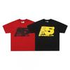 Sp5der 3D Puff Print Graphic Tee Men Loose Fit Cotton Short Sleeve T-Shirt Casual Wear