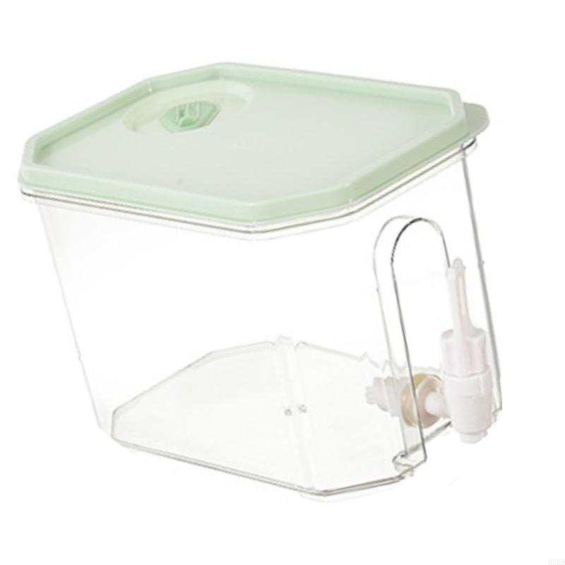 Пластиковый герметичный диспенсер для холодных напитков 62KD с краном, контейнер для напитков для холодильника