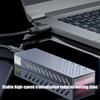 Корпус для жесткого диска M.2 NVME 10 Гбит/с Корпус для жесткого диска со светодиодной подсветкой Простая установка для ПК 2230 2242 2260 2280