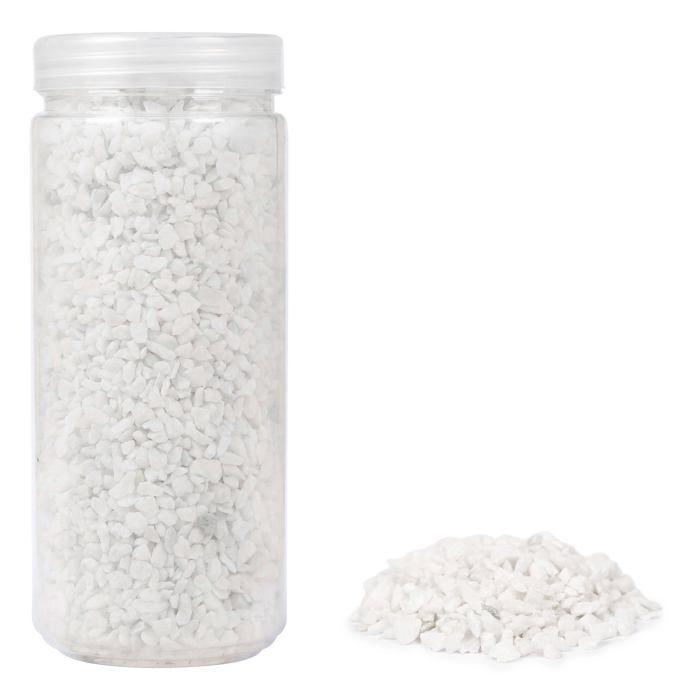 Granulés décoratifs - HEKU - 30332-01 - Blanc - 750 g - Récipient refermable
