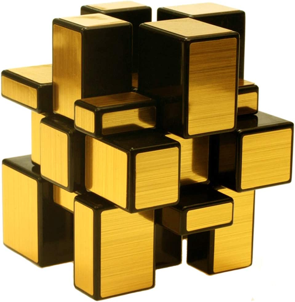 Пазл Mirror Speed Magic Cube 3X3 для детей и взрослых, серебро