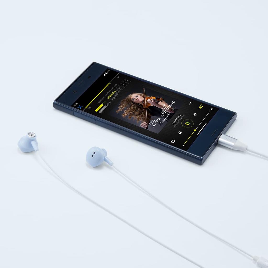 Radius Earphones for Android and with Remote and HP-NEL12C Type-C In-Ear iPad, Mic, Hands-Free, USB-C, HP-NEL12CW (White)