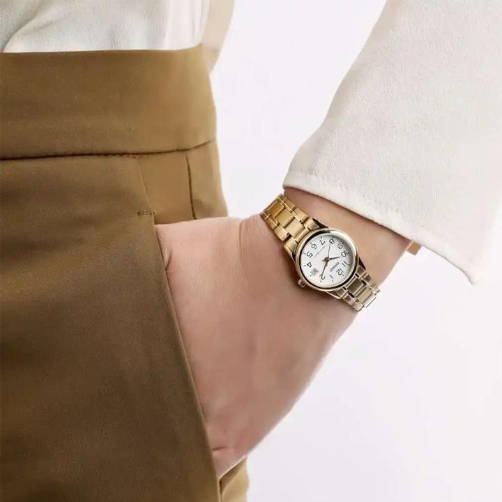 Casio Женские стандартные часы 25 мм Белые LTP-V002G-7B2 LTP-V002G-7B2