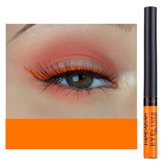 Сухой, долговечный, не выцветающий, флуоресцентный, без обесцвечивания, женский гладкий многоцветный карандаш для глаз «сделай сам», для свиданий