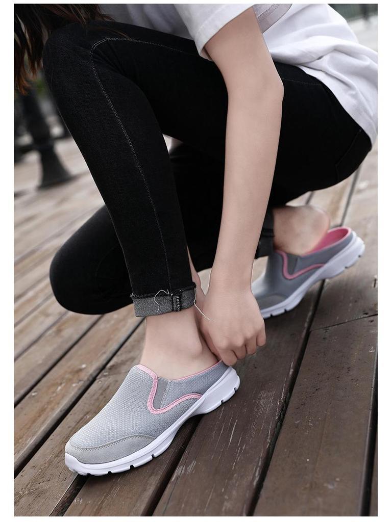 2025 Летние Унисекс Большого размера Повседневные Сетчатые Сандалии-полушлепанцы