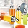Heat Resistant Glass Oil Bottle For Kitchen Leak Proof And Large Capacity Liquid Dispenser For Soys Sauce and Vinegar
