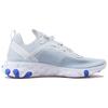 New Nike React Element 55 Pure Platinum Racer Blue BQ6166-005