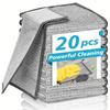 10/20 PCS Multifunctional Steel Wire Cleaning Cloths, Kitchen Non Scratch Dishwashing Towels, Suitable for Pots, Pans, And Sinks