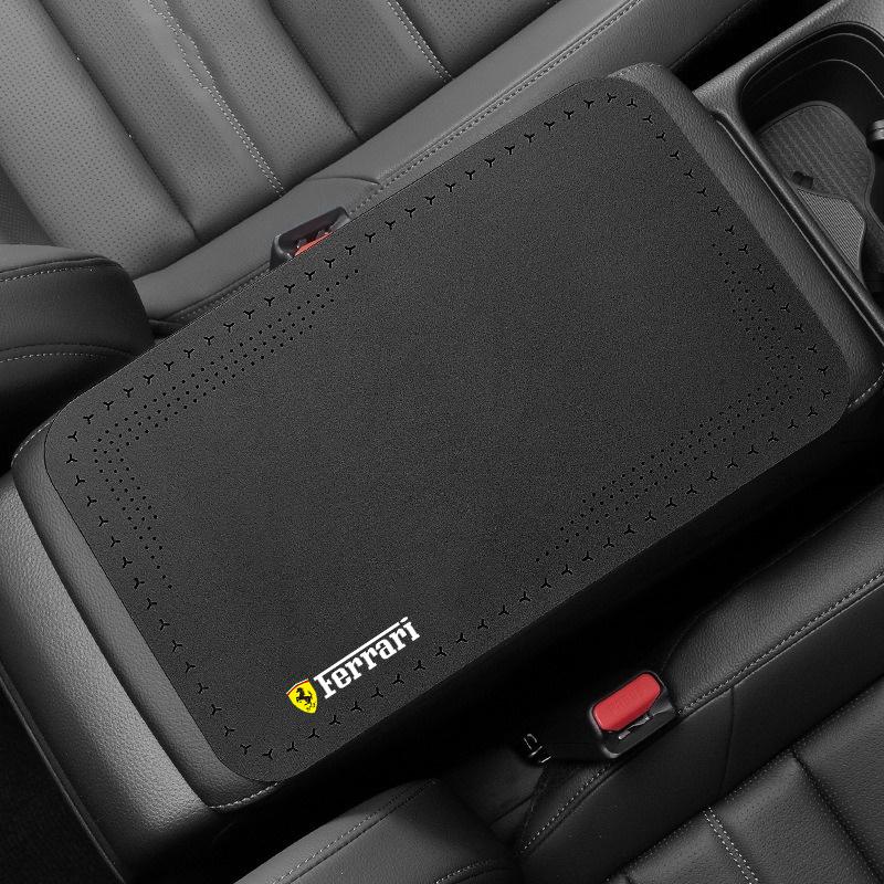 Car Armrest Box Pad Center Storage Cover Protection Mat For Ferrari 308 GT4 328 GTB GTS F355 Modena F430 458ltalia GTB Accessory MQ5