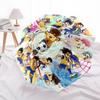 1pc Captain Tsubasa Automatic Folding Outdoor Umbrella - Portable 3-Fold Design with Iron Frame, Perfect for Fans, Travelers, Daily Use, and Gift
