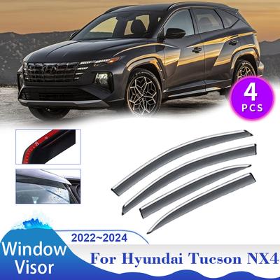 Козырек на окно для Nissan X-Trail X Trail Rogue T33 2024~2024 вентиляционные дымовые завесы дефлектор тент укрытие солнцезащитный дождевик аксессуары