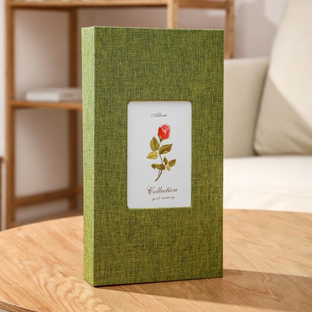Linen Photo Album 300 Sheets Picture Albums Inset Souvenir Photos Books Photo Storage