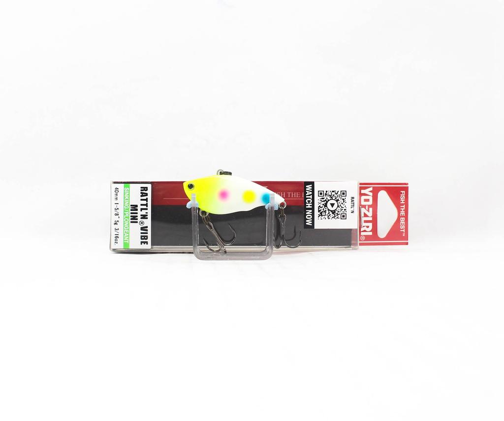 Yo Zuri Rattl'n Vibe Mini 40 мм вибрационная тонущая приманка R1354-WB (8030)