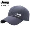 AIY5   JEEP Spirit Quick drying Sports Hat Men's and Women's Duck billed Hat Spring/Summer Baseball Hat Breathable Sunscreen Hat