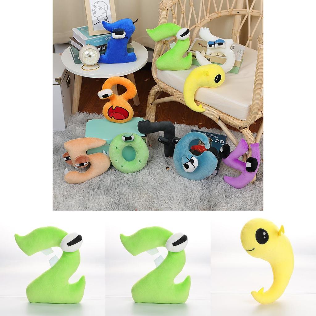 Плюшевые куклы-подушки Number Lore Развивающая игрушка для детей